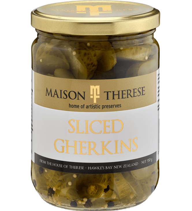 Sliced Gherkins